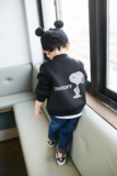 童装2016春秋款儿童棒球服韩版中小童卡通太空棉外套男童宝宝开衫
