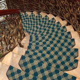 嘉华楼梯欧式地毯客厅布艺满铺茶几垫楼梯踏步垫化纤地毯免胶自吸