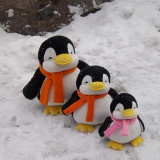 海洋馆企鹅毛绒玩具公仔可爱企鹅宝宝玩偶儿童节礼物企鹅娃娃礼品