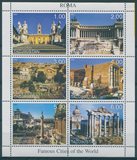 塔吉克斯坦1999年马/雕塑/古罗马/旅游/新票小全张外国邮票ED