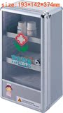 特价家用铝合金药箱壁挂式固定型透明急救箱医疗箱E002带锁医药柜