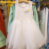 巴拉巴拉2015新款童装夏装女童公主连衣裙22112150234