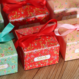 韩式创意大号方形糖果盒子婚庆用品批发包邮喜糖盒子结婚婚礼纸盒