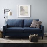 美式特价新款亚麻布艺沙发北欧风格组装三人位沙发小户型简约客厅