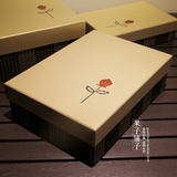 高档欧式礼盒春节情人节礼品盒长方形大号围巾包装盒生日礼物盒