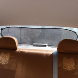 汽车遮阳挡车用后档黑色网纱挡后车窗玻璃后挡夏季车内遮阳板防晒