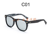 木九十 代购SM1600030 太阳镜 仿木纹板材高档偏光防紫外线 墨镜