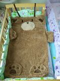 宝宝幼儿园可爱床垫褥子法兰绒暖和婴儿床学生孩子午睡垫子 舒服