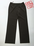 高端品牌沐兰/MORELINE专柜正品梭织长裤修身妈妈装女裤子5212316