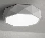 吸顶中式灯吸顶客厅灯led现代简约几何主卧室灯圆形书房小卧灯具