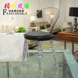 触须椅Babel chair高档时尚透明水晶餐椅设计师创意钢琴椅梳妆椅