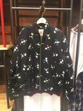 2016秋新款韩版时尚印花休闲棒球服女式立领外套夹克 JQJP622M