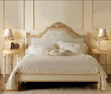 美式雕花床欧式1.8米双人床新古典公主床卧室家具简约实木床婚床