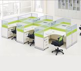 办公家具6人屏风办公桌组合简约现代4人位职员工桌卡座时尚电脑桌