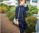 代购2016春季韩版宽松个性牛仔衣单排扣短款外套时尚百搭夹克女潮