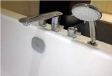 TOTO卫浴坐式浴缸用4孔混合龙头 DB229C