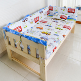 包邮小床儿童床帏可拆洗婴儿床围定做宝宝纯棉透气三面床围床品套