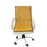 夏天竹子凉席坐垫凉垫座椅垫学生电脑椅办公室靠背靠垫一体椅子垫