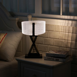 正品欧式个性3D创意立体卧室台灯床头护眼灯泡亚克力LED小夜灯