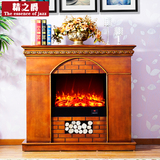 1.2米欧式壁炉装饰柜简约美式实木壁炉架电视柜取暖电壁炉芯