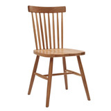 日式纯实木餐桌椅简约美国白橡木休闲温莎椅餐厅椅酒店咖啡椅定制