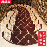 走廊地毯 过道可裁剪楼梯踏步垫家用长方形楼梯防滑脚垫 欧式地毯