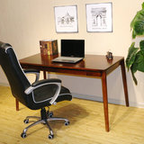 纯实木书桌1.2米榆木带抽屉1.4米电脑桌1.6米日式简约写字桌家用