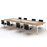办公家具条桌桌椅简约现代钢木自由组合会议桌员工桌椅厂家直销