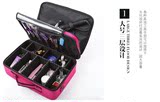 韩版跟妆化妆箱专业收纳大号箱隔板手提3层美容纹绣工具包化妆包