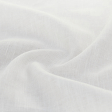 【布袋家】米白亚麻棉布料 素麻微透薄面料 纯色DIY手工家居装饰