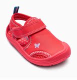 【现货】英国代购NEXT 16年夏新女宝宝女童魔术贴沙滩鞋布鞋 凉鞋