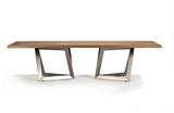 铁艺实木办公桌会议桌简约现代咖啡厅餐桌长桌个性创意老板电脑桌