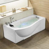 亚克力浴缸成人浴盆家用浴池小户型按摩独立式小浴缸5008