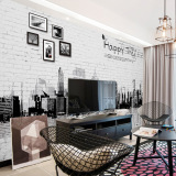 北欧现代简约3D立体壁纸客厅电视背景墙纸壁画卧室沙发无缝墙布