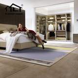 简约新品家用晴纶地毯卧室茶几样板间地毯客厅沙发满铺长方形定制