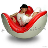 不倒翁椅 玻璃钢蛋壳椅 创意摇摇椅午休闲躺椅 懒人沙发椅家具