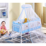 新生婴儿床电动摇篮1米床智能安抚自动摇篮宝宝床摇摇床小孩睡床