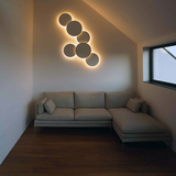 客厅过道卧室床头现代简约创意个性超薄设计师款铝质LED壁灯71500