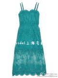 LilyBrown专柜正品88折代购 蕾丝吊带连衣裙LWFO162101原价1280元