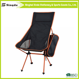 户外折叠椅子便携式超轻月亮椅航空铝合金钓鱼凳休闲写生靠背椅