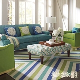 简约现代条纹宜家客厅茶几地毯卧室垫床边长方形欧式房间满铺定制
