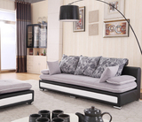 特价包邮现代简约小户型沙发组合布艺沙发三人双人客厅小沙发皮布