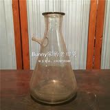 上海老物件 老式玻璃插花瓶 玻璃水瓶 浇花瓶 古玩老摆件 收藏