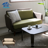 特价北欧宜家现代简约 日式小户型客厅单人双人三人布艺沙发 组合