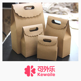 牛皮纸食品直立盒 高档礼品盒 坚果干货包装袋 开方形窗口 可自封