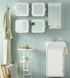 4.1温馨宜家IKEA加南锁柜卧室收纳柜橱柜壁柜储物整理吊柜多色