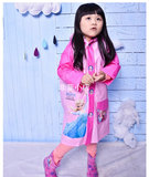 迪士尼冰雪奇缘公主儿童雨衣爱莎公主男女童小学生雨披书包位雨衣