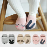 韩版春夏婴儿不对称船袜全棉透气卡通男女儿童袜子宝宝防滑地板袜