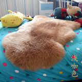澳洲羊毛皮地毯便宜家用客厅羊皮毛地垫纯羊毛茶几垫卧室床边毯垫