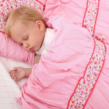 婴儿床上用品套件全棉秋冬季BB床品龙之涵棉花被防撞床围床单枕头